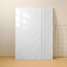 10Pcs Wall Panels PVC Cladding Bathroom Shower Wet Wall Tile Marble Effect Decor