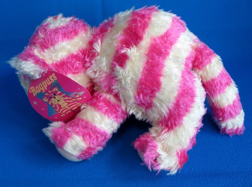 Sparkly fur bagpuss pink tabby - bagpuss,