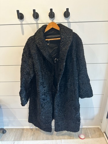 Vintage persian lamb fur - vintage, coat