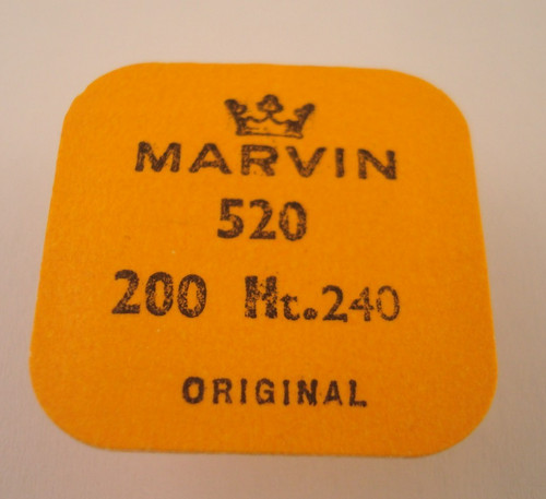 Genuine marvin watch part - marvin, cal