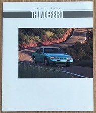 FORD THUNDERBIRD USA Car Sales Brochure 1994 #934-Ann 8/93