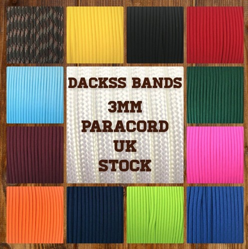 3mm paracord 50 - 3mm, ft