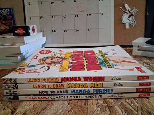 How draw manga books lot - how,