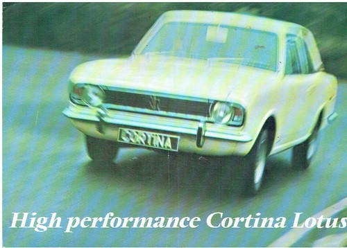 Lotus cortina mk2 - 1600, twin