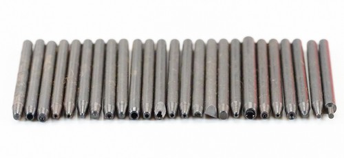 Mixed staking punches - mixed,