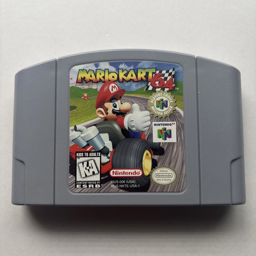 New mario kart for - 64, nintendo