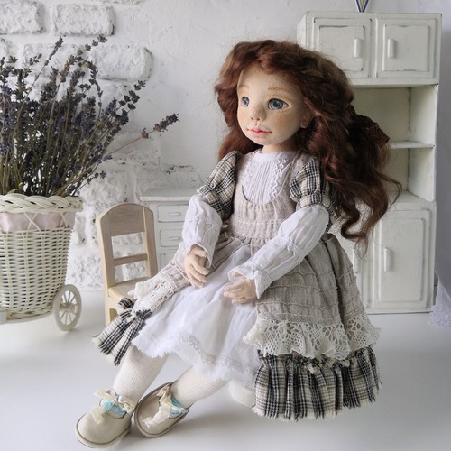 Handmade doll ooak - doll, 14.56