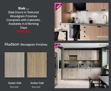 Slab Woodgrain Doors Complete