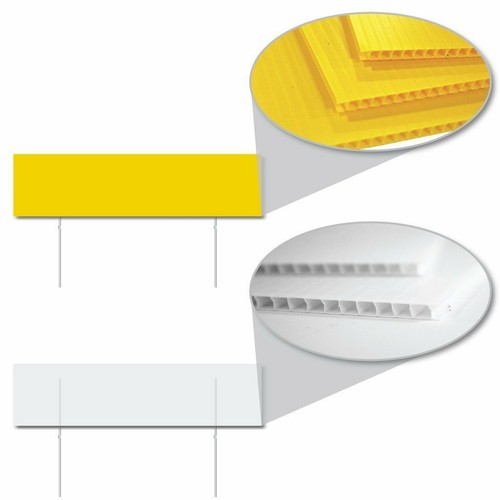 X24 4mm corrugated plastic - 6"x24",