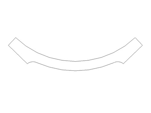 Sample ceiling coving plain - of,
