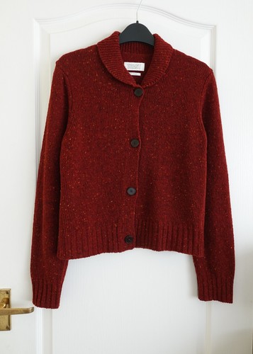 Toast donegal wool cardigan - donegal,