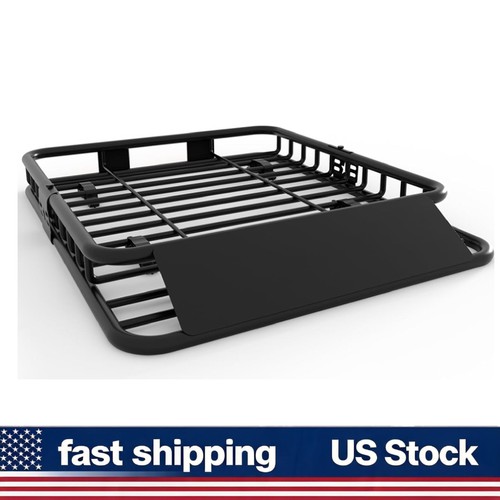 Roof rack cargo basket - roof,