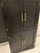 Kitchen Larder Unit Free Standing Cupboard Storage Pantry Shelf bathroom Cabinet