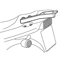 Shad Top Case Fitting Kit Yamaha Fazer 600 1998-2000 Luggage Topbox Mount Plate