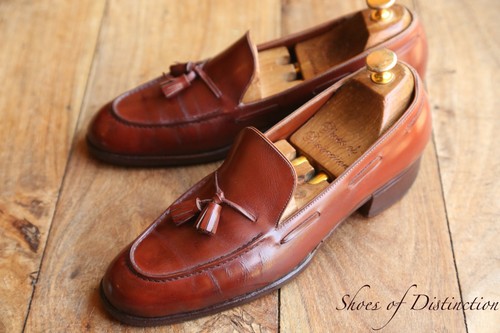 John lobb bespoke tan leather - bespoke,