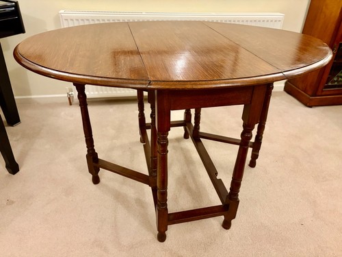 Antique oak gateleg - oak,