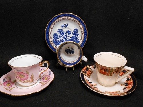 Demitasse cup saucers - demitasse, cup/saucers-booths