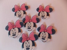12 Precut Edible Pink Minnie
