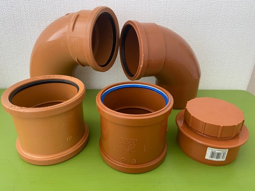 Underground drainage pipes