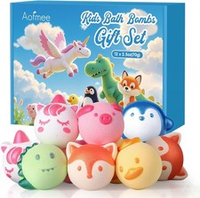 Kids Bath Bombs 12 Pack Animal