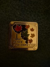 1oz 999 Fine Copper Colourised