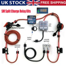 5M Advanced Voltage Sensitive Split Charge Relay Kits 12V 140Amp VSR Camper Van