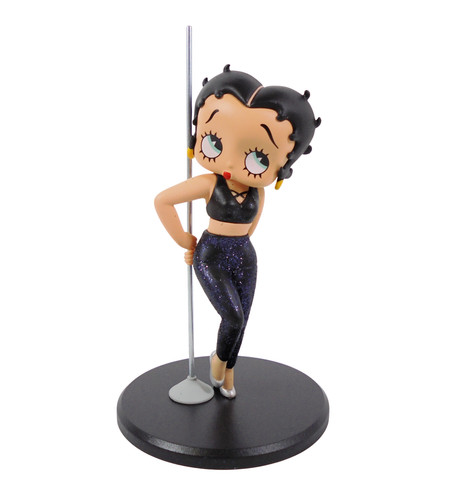 Figurine betty boop dance pole - figurine,