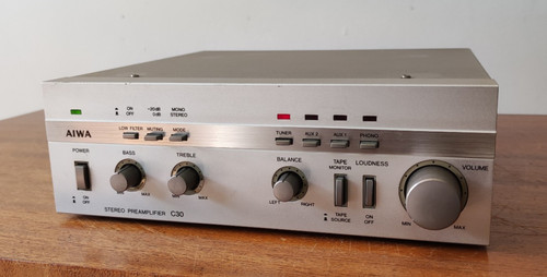 Aiwa c30 pre amplifier - aiwa,