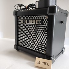 ROLAND MICRO CUBE GX Black Guitar Amp Tested Used w/Adapter 100-240V JAPAN