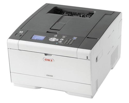 Fully restored oki c532dn - restored,