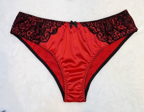 Red silky soft - red,