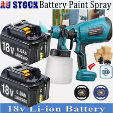 Paint Sprayer For Makita 18V Electric Spray Gun Cordless Fence Wall Airless HVLP