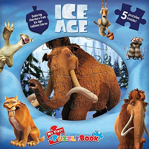 Ice age first puzzle book - my,