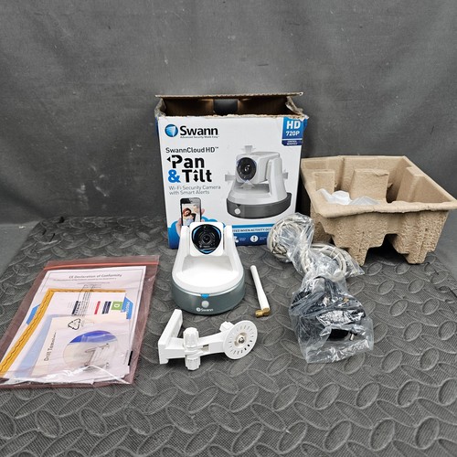 Swann pan tilt wifi camera - pan, &