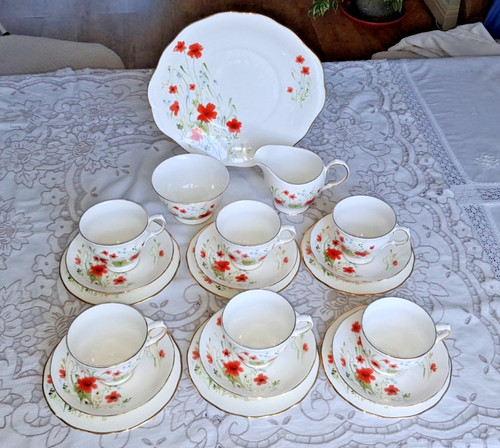 Tea set colclough - 21,