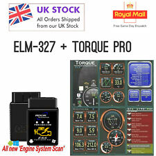 Bluetooth Car Scanner OBD2 V2.1 Android Auto Torque Diagnostic Scan Tool ELM327