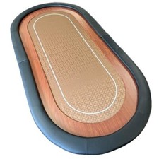 Professional Poker Table Top Gold Speedcloth with Fold