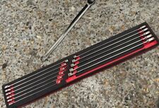 Snap On 12 pc Ratcheting Box Wrench Long Ring Spanner Set In Foam Pro-Fi