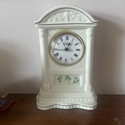 Belleek glenveigh mantle clock - belleek,
