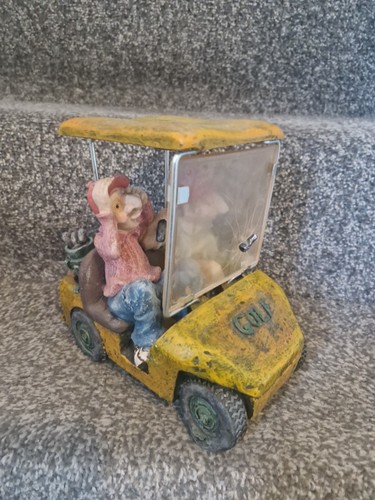 Crazy golf carters bank figure - bank,