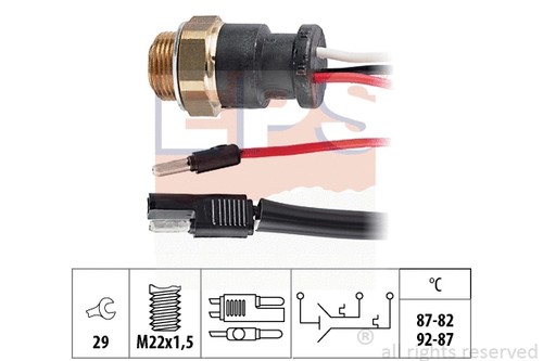 Temperature switch radiator - temperature,