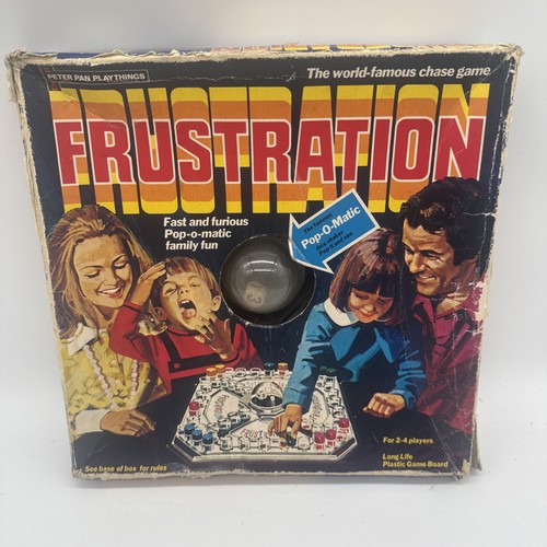 Vintage frustration board game - frustration,