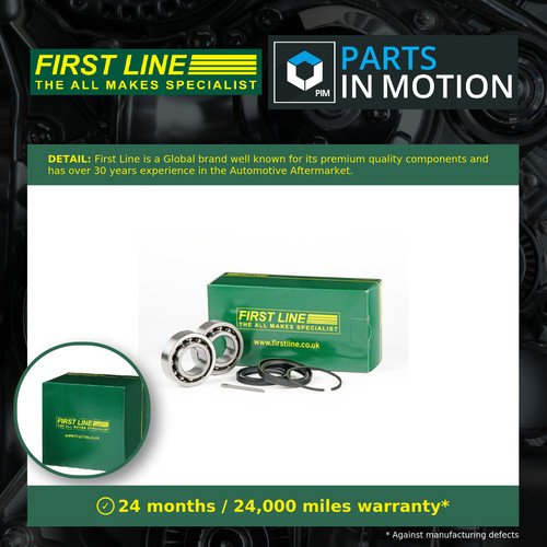 Wheel bearing kit fits - wheel,