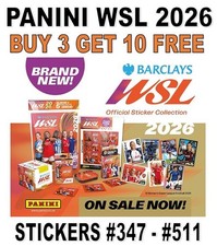 PANINI WSL 2026 STICKERS