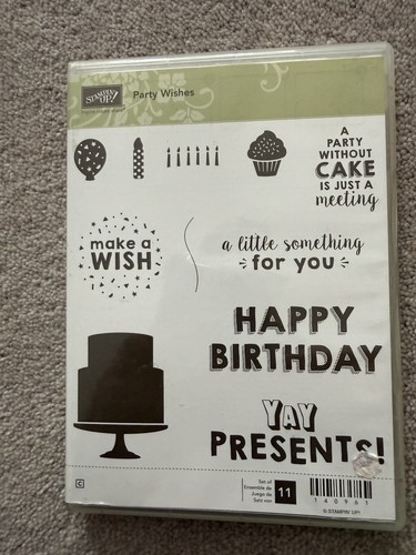 Stampin party wishes - stampin', up!