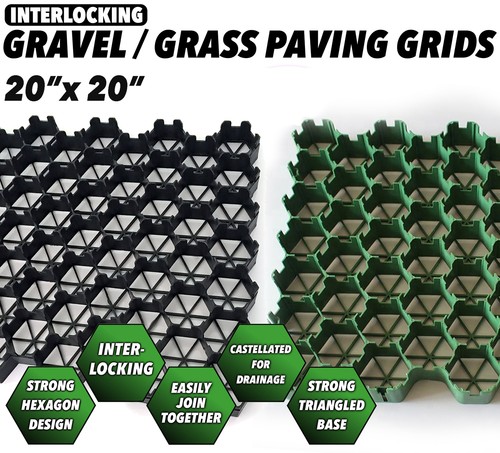 Hidden paving grids - hidden,