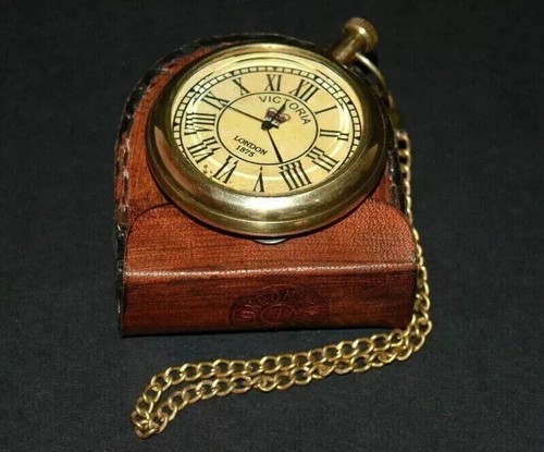 Pocket victoria brass antique - victoria,