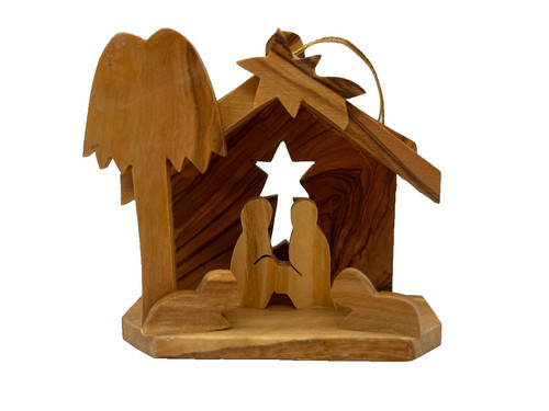 Nativity scene ornament - nativity,