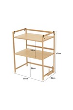 2 Tier Microwave oven Rack