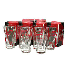 6 x Euro 2020 COCA COLA  Football European Cup Glasses New & boxed. Memorabilia